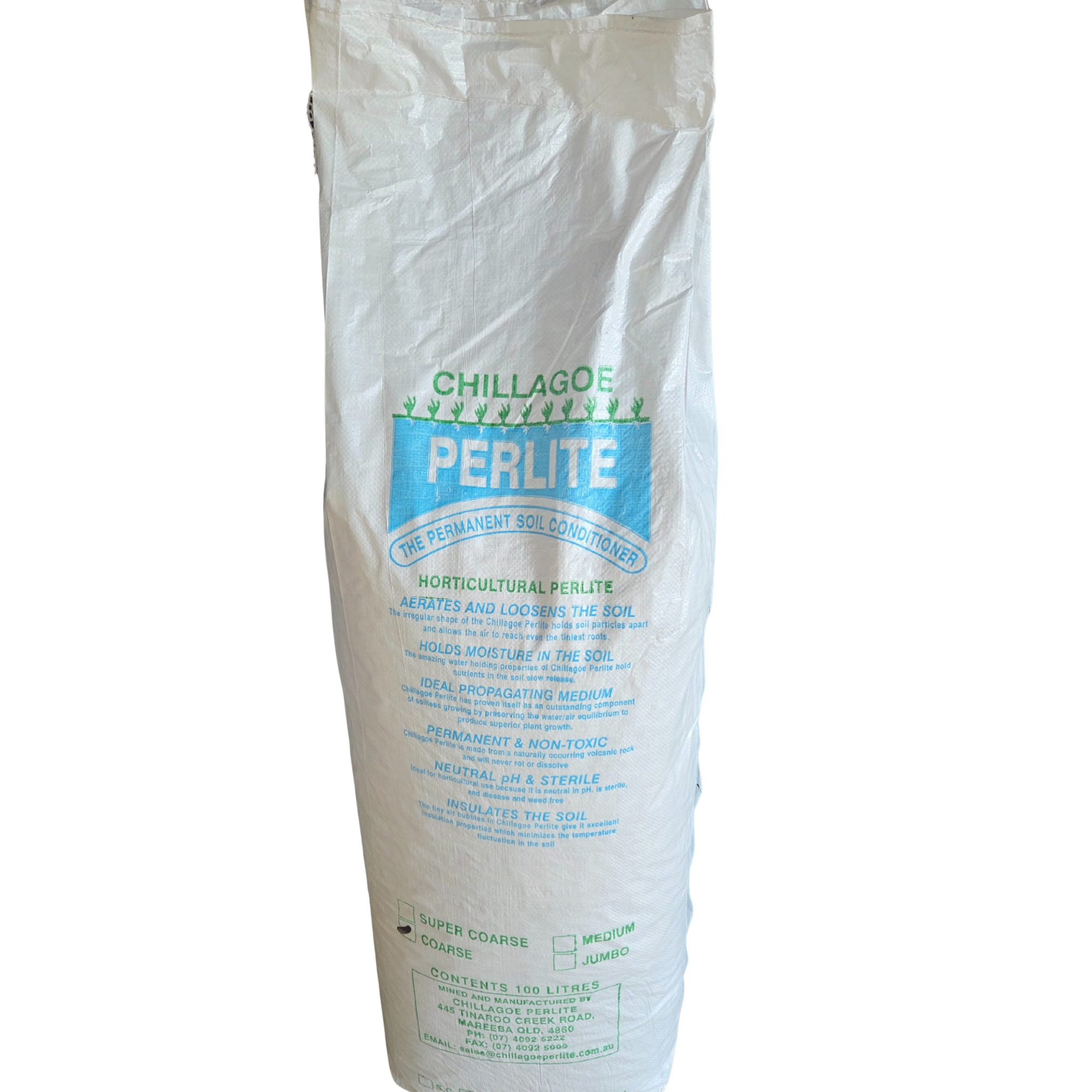 Course grade perlite 100L bag