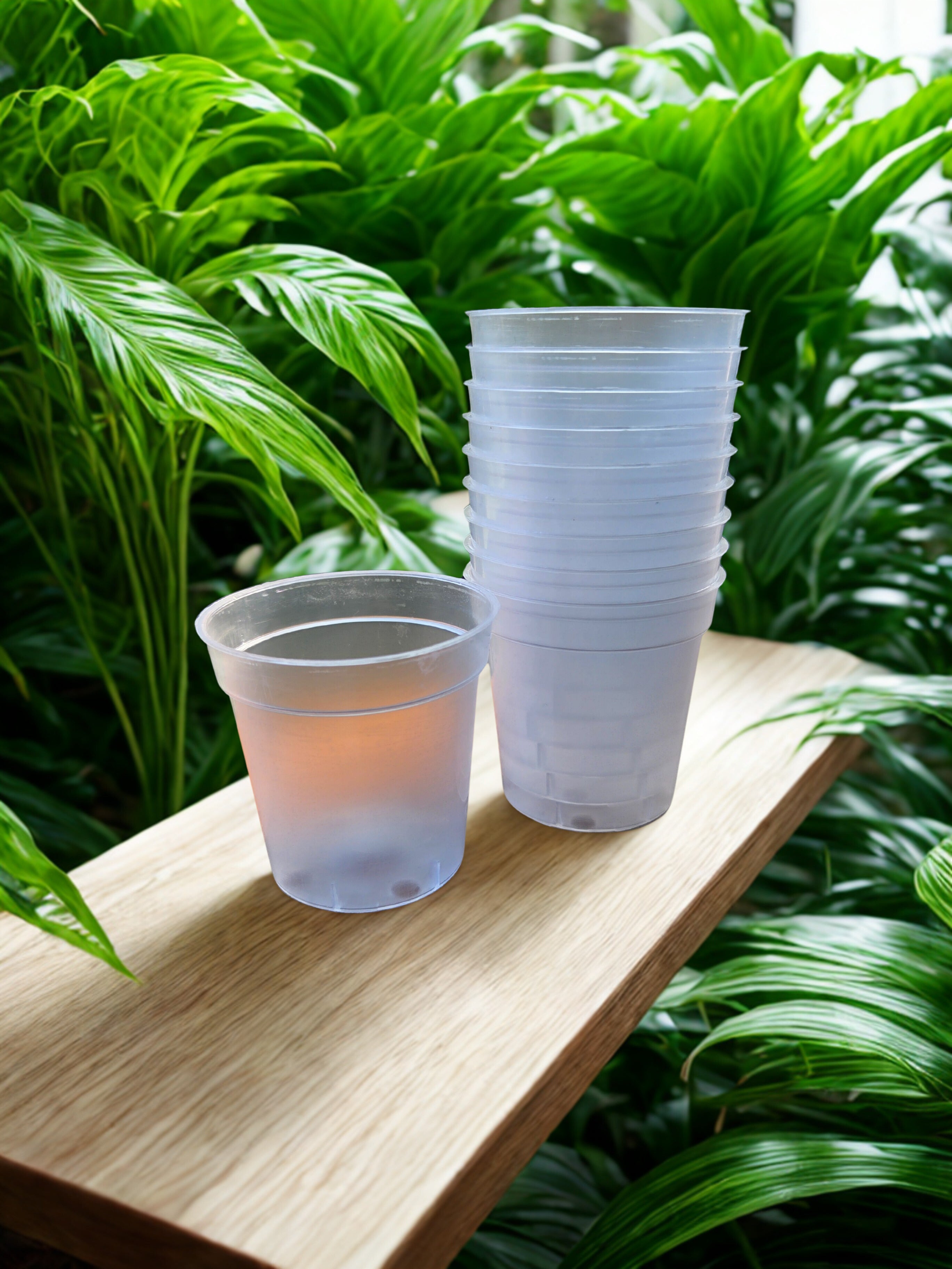 Clear seedling/seed pots 55mm 20 pack