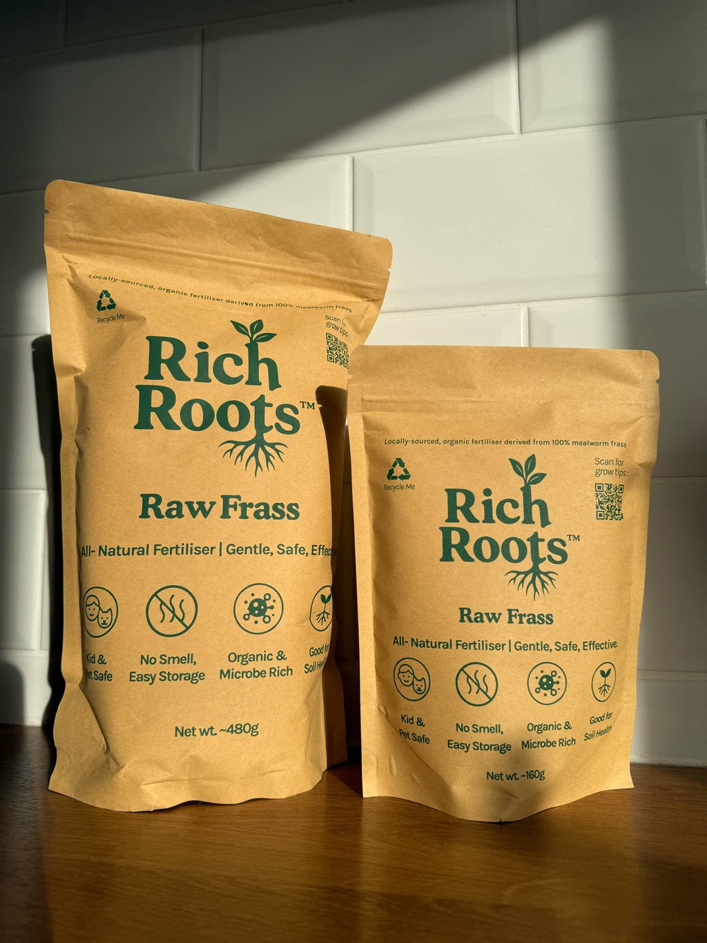 Meal Worm Frass 160g by Rich Roots